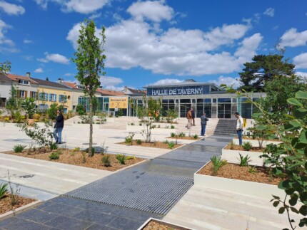 Place Charles de Gaulle Halle du marché 95 Taverny - Espaces publics