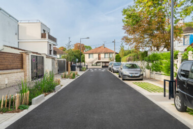 Requalification de la rue Massenet  Site pilote aux enjeux climatiques  Champigny-sur-Marne - Espaces publics