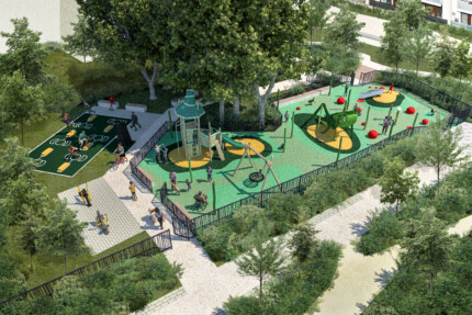 Jardin Jules Vernes Ecoquartier Pointe Trivaux Meudon-la-Fôret - Jardin Jules Vernes Ecoquartier Pointe Trivaux Meudon-la-Fôret -