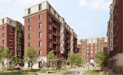 Cité jardin des Grésillons  Réhabilitation  Asnières-sur-Seine - Renouvellement urbain