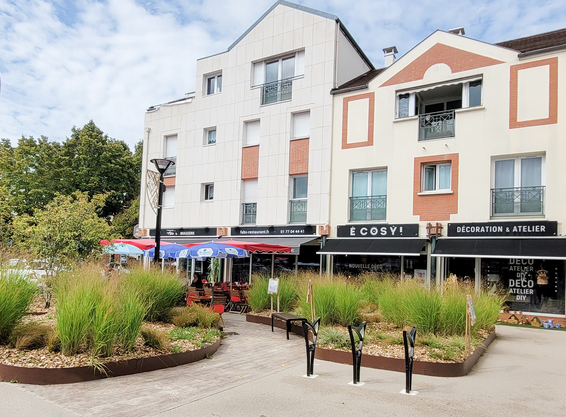 Entrée de quartier La Bretonnière, Voisins le Bretonneux (78)