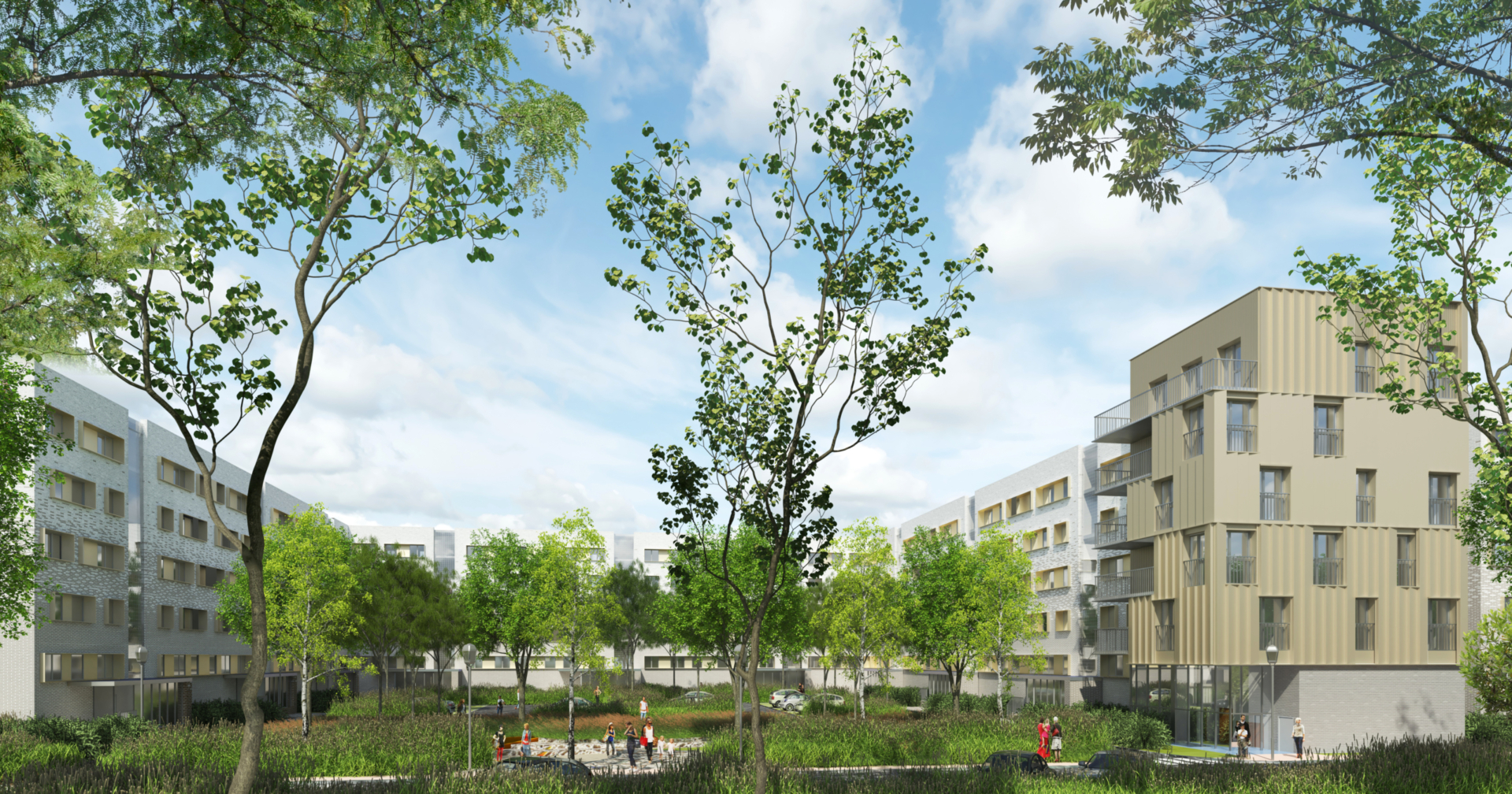 Requalification fontaine Saint-Martin 78 Saint-Cyr-L&rsquo;Ecole - Renouvellement urbain