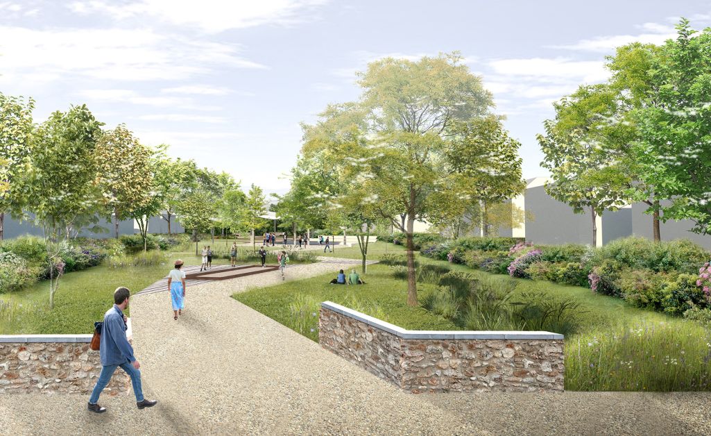 Ecoquartier Fauveau - 390 logements, Villennes-sur-Seine (78)